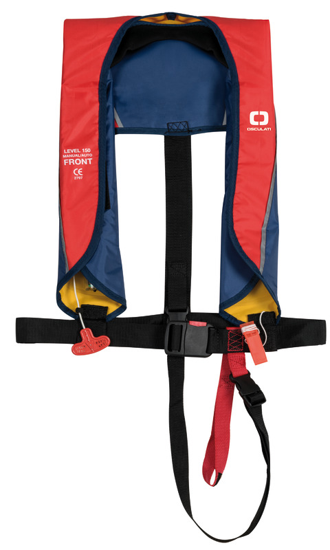 Per bambini sopra 25 kg, dotato di nastro cosciale. Collo in tessuto elastico morbido per una vestibilità ottimale.