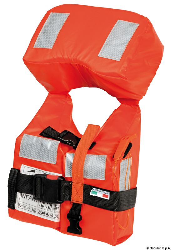 Con approvazione RINA per marina mercantile. Fabbricata in accordo secondo la nuova normativa IMO MSC.200(80). Abbinato alla luce di segnalazione automatica 22.409.23 diventa obbligatorio come dotazione di bordo oltre le 6 miglia dalla costa.