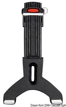 Sistema di montaggio compatto e multi-regolabile per mobile, tablet, fish finders, fotocamere digitali, VHF e GPS. L’abbinamento del corpo con le diverse basi e supporti consente molteplici possibilità di montaggio. Studiato specificatamente per uso nautico.