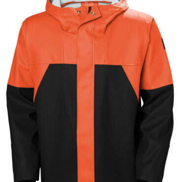 HH Storm Rain jacket orange/black L