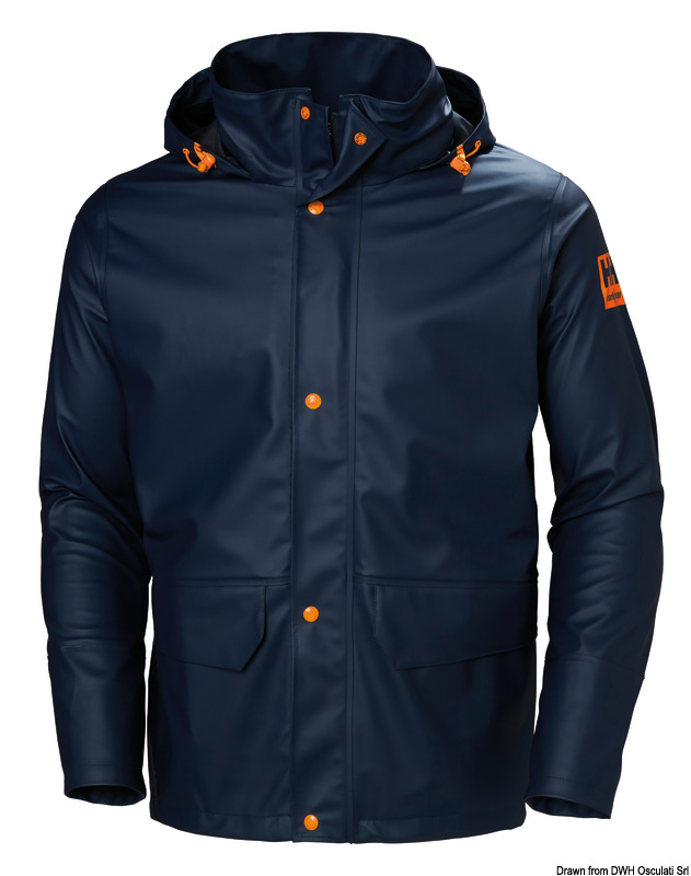 HH Gale Rain jacket navy blue XXL