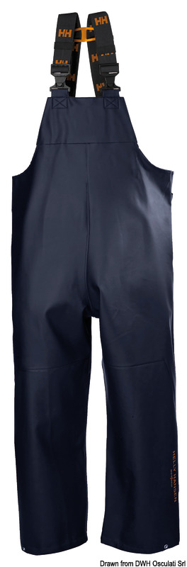 HH Gale Rain BIB trousers navy blue XL