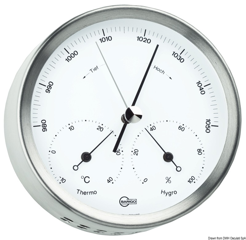 Design elegante e minimal. Carcassa in acciaio inox satinato.