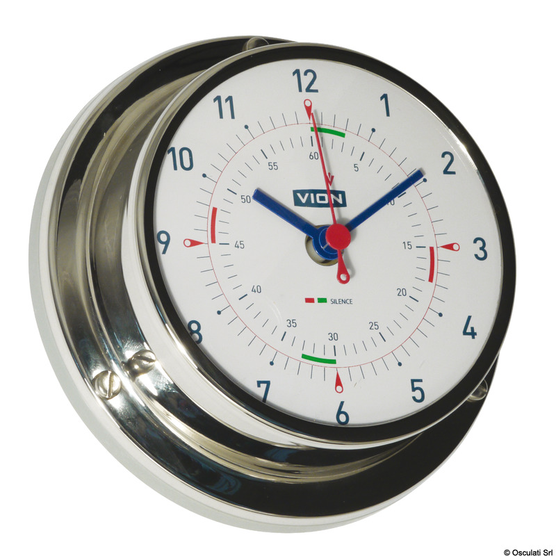 Carcassa in acciaio inox lucidato a specchio.