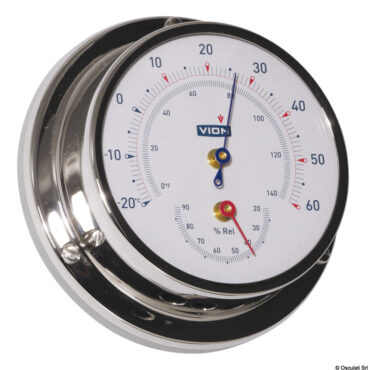 Carcassa in acciaio inox lucidato a specchio.