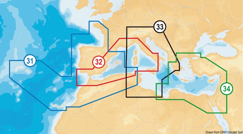 Navionics Platinum:la cartografia multidimensionale di Navionics con visualizzazione 3D - foto da satellite ed aeree - foto panoramiche dei porti - servizi portuali e punti di interesse - icone maree dinamicheNavionics Gold:eccezionale dettaglio - linee batimetriche - piani dei porti - correnti e maree - servizi - ottima copertura.Navionics +:eccezionale dettaglio - linee batimetriche - SonarChart™ - Auto-routing - Plotter Sync - piani dei porti - correnti e maree - servizi - ottima copertura. Si può scegliere tra la 29.080.08 che ha già pre-caricate le zone del Mediterraneo, Mar Nero, Canarie e Azzorre oppure la 29.080.11 vuota. Quest'ultima può essere caricata dall'utente finale con una delle zone XL9 Navionics + dal sito navionics.comNavionics + Small:eccezionale dettaglio - linee batimetriche - SonarChart™ - Auto-routing - Plotter Sync - piani dei porti - correnti e maree - servizi.La scheda SD/Micro SD viene venduta vuota dando la possibilità all’utente di scaricare la zona di suo interesse tra quelle di seguito indicate in Italia o Europa dal sito navionics.com. Volendo è possibile scaricare anche la carta del Mediterraneo o zone analoghe, pagando la differenza sul sito navionics.com.