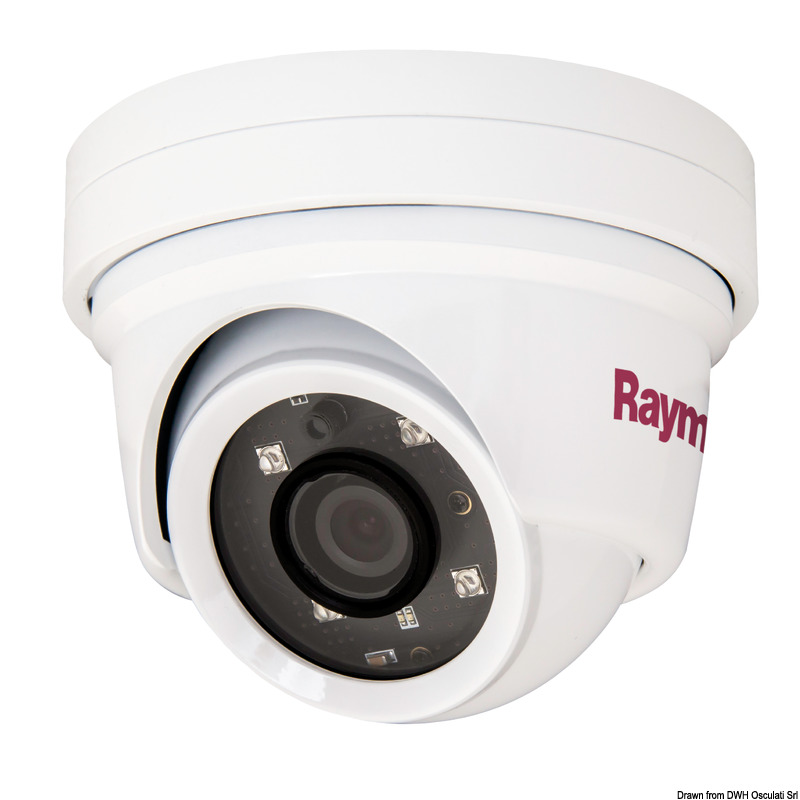 Le telecamere marine offrono una soluzione CCTV dal prezzo contenuto. Danno ottimi risultati in diverse condizioni di luce e gestiscono al meglio i movimenti. È sufficiente effettuare il collegamento plug-and-play con un display multifunzione.LED IR ad alta brillantezza per operare in condizioni di totale oscurità.Alimentazione Power over Ethernet (PoE) o diretta a 12 V CC.