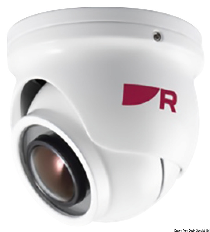 Le telecamere marine offrono una soluzione CCTV dal prezzo contenuto. Danno ottimi risultati in diverse condizioni di luce e gestiscono al meglio i movimenti. È sufficiente effettuare il collegamento plug-and-play con un display multifunzione.LED IR ad alta brillantezza per operare in condizioni di totale oscurità.Alimentazione Power over Ethernet (PoE) o diretta a 12 V CC.