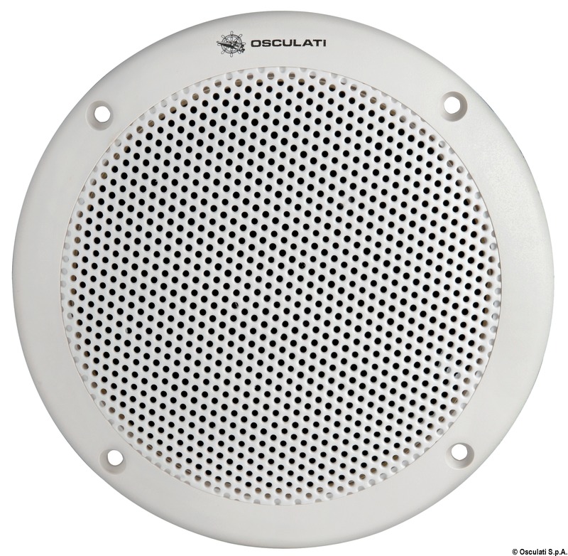 Extrapiatte, con profondità incasso solo 25 mm, stagne IP65. Sono realizzate con la nuova tecnologia CUTTING EDGE che permette di ridurre drasticamente la profondità dei coni e nello stesso tempo di garantire un'ottima resa acustica. Distanza minima dalla bussola: 1 m. Venduto singolarmente.