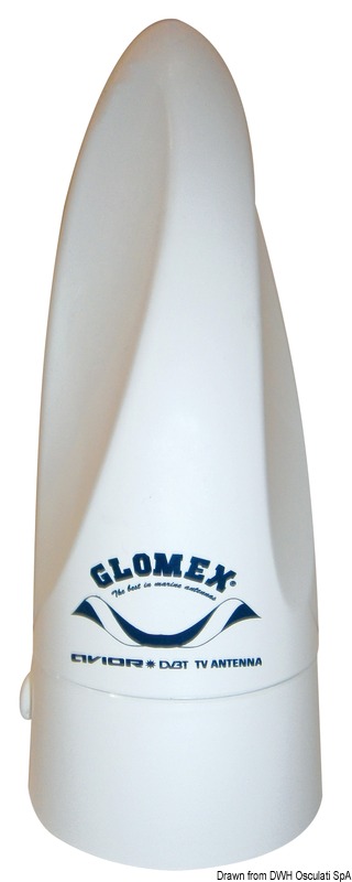 GLOMEX Avior TV/AM-FM antenna white