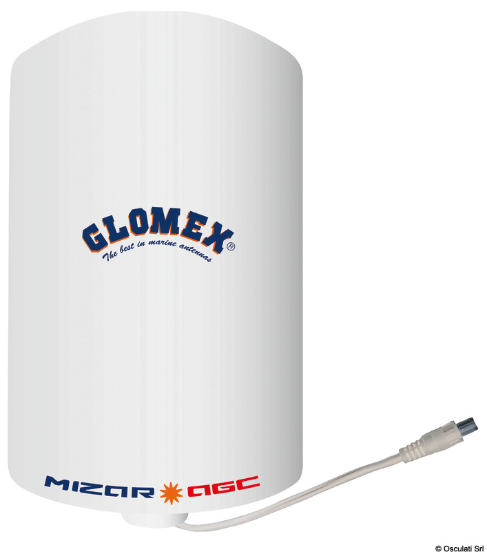 Progettata con look simile a weBBoat Lite.Dati tecnici:- impedenza 75 Ω;- frequenza 87.5/774 mHz;- guadagno 20 dB (automatico);- consumo 60 mA;- max 2 TV abbinabili;- angolo ricezione 360°;- base filetto 1"x14 (si possono usare tutte le basi del catalogo).