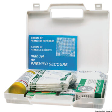 Cassetta di pronto soccorso nautica francese, conforme DIVISION 240.