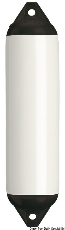 Parabordo Polyform F7 testa nera