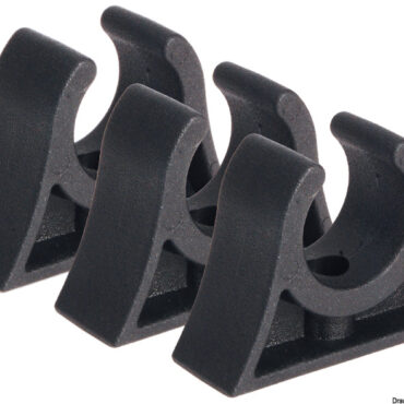 Ø 60 mm. In santoprene nero, accetta tubi da 60 a 63 mm.