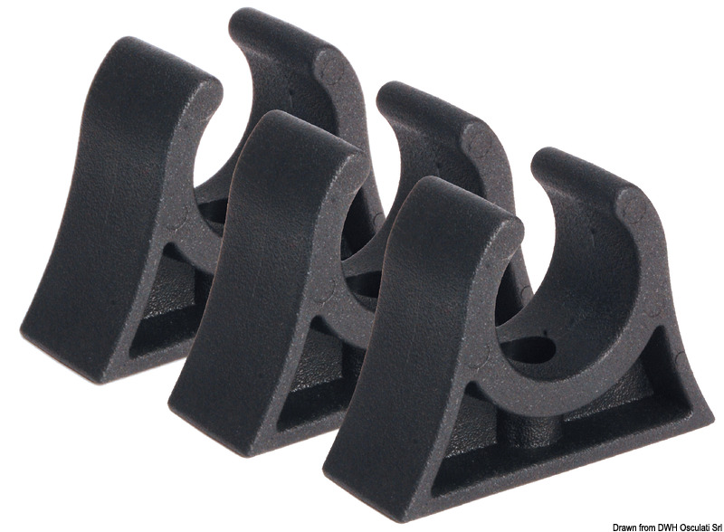 Ø 60 mm. In santoprene nero, accetta tubi da 60 a 63 mm.