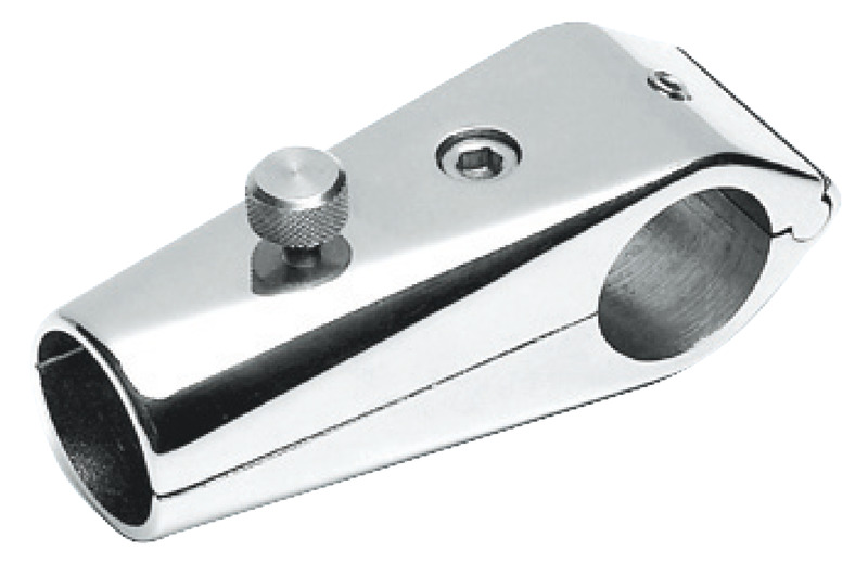 Per montaggio su tubo pulpito. In acciaio inox AISI 316 lucidato a specchio.