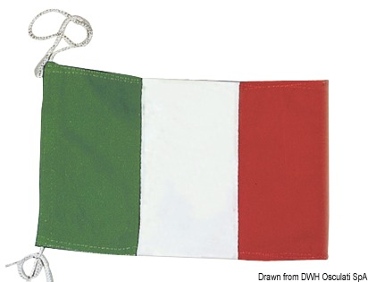 Senza stemma della Marina Mercantile.