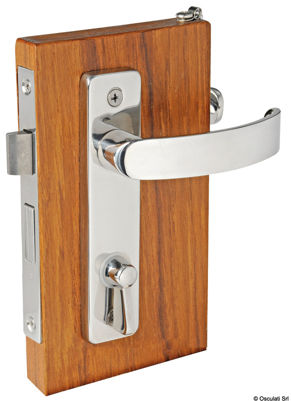 Dimensioni: 94x57x11,5 mm. Per porte spessore 16/38 mm.