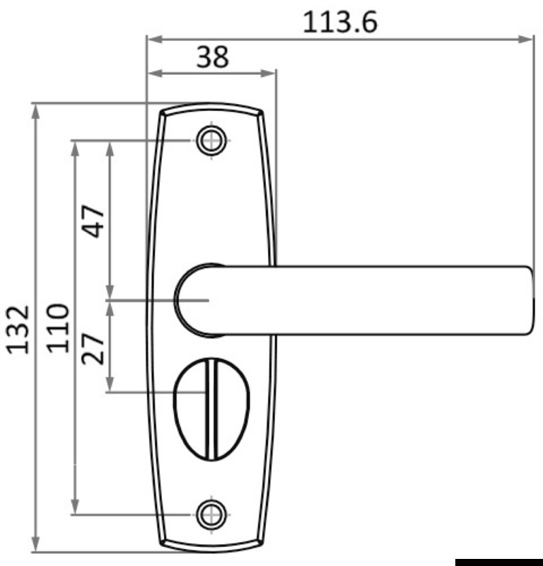 Il nottolino di bloccaggio rimane all’interno della porta fino a che questa arriva in posizione chiusa; il magnete nel riscontro (incluso) richiama il nottolino che ferma la porta.Grazie alla funzione del magnete sono universali per ogni tipo di verso apertura.Per porte spessore 19/38 mm.
