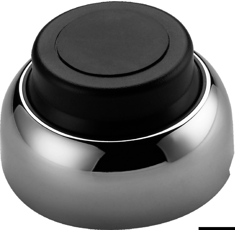 Fermaporte in acciaio inox lucido a specchio. Magnete ricoperto in plastica morbida per assorbire i colpi.Orientamento circolare automatico fino a 10°Venduto a coppie (1 Cp = 1 Pz).