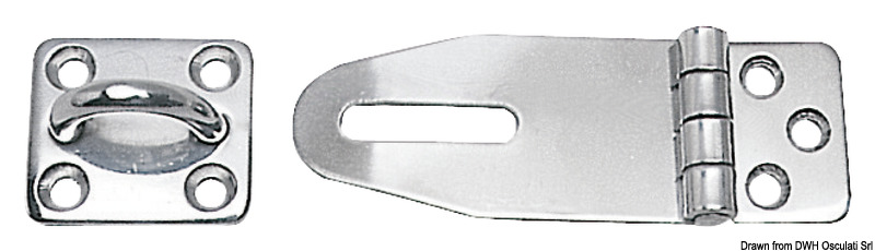 In acciaio inox lucidato a specchio.