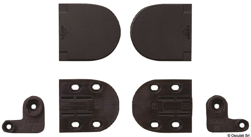 Cerniera con ammortizzatore integrato per prevenire la chiusura dei coperchi.Per sportelli con apertura verso l'alto.Tipo a montaggio laterale. In vendita a coppie (DX+SX).Incluse Viti autofilettanti a testa svasata 4x20mm.