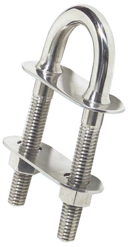 In acciaio inox lucidato a specchio.