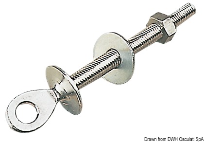 In acciaio inox AISI 316 stampati, sono di grande robustezza e funzionalità.