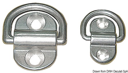 In acciaio inox alta resistenza (17-PH4), lucidati.