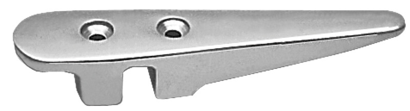 In alluminio anodizzato forte, complete di strozzascotte a cuneo.