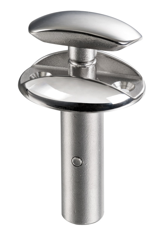 Ideale per aggancio parabordi, tender o piccole imbarcazioni. Realizzato in acciaio inox 316 lucidato a specchio.