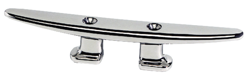 In acciaio inox AISI 316 lucidato a specchio.