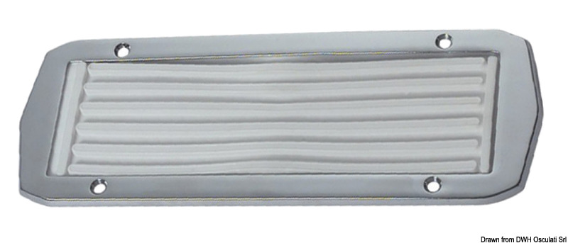 In ottone cromato e gomma, molto comode ed eleganti.