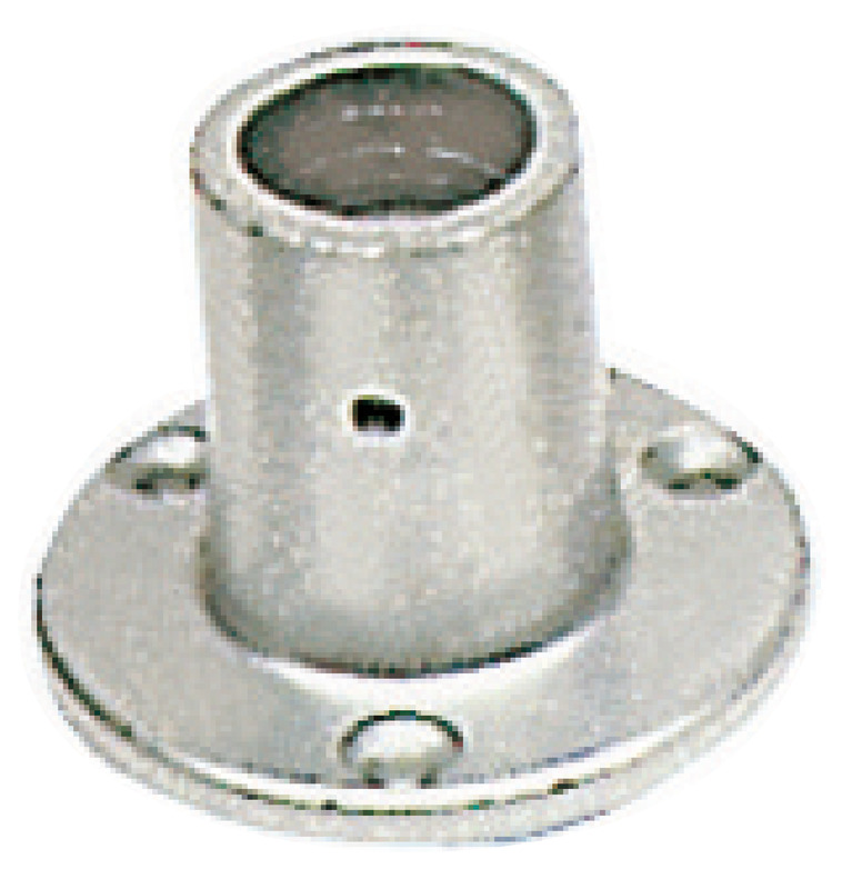 In alluminio lucidato e anodizzato per tubi con Ø da 25/30 mm