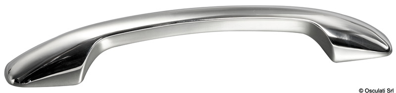 In acciaio inox AISI 316 lucidato a specchio.
