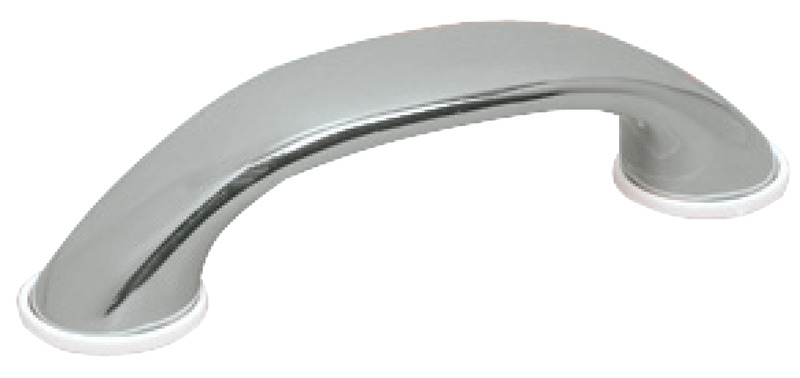 In acciaio inox microfuso AISI 316 lucidato a specchio.