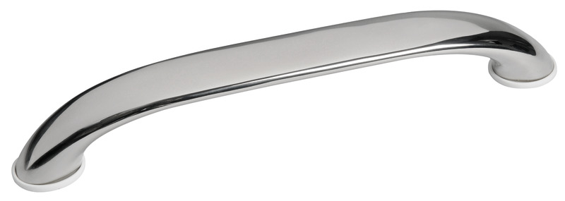 In acciaio inox microfuso AISI 316 lucidato a specchio.