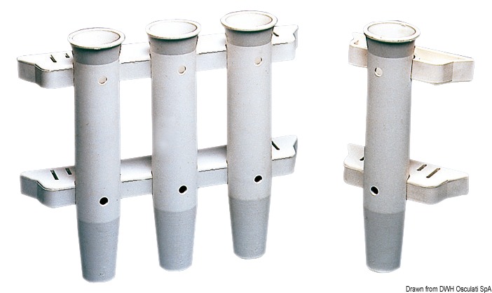 Completi di supporto con sedi per pinze e coltelli foro 44 mm.