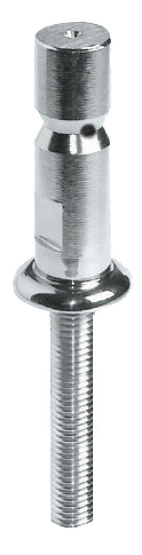 In acciaio inox AISI 316 lucidato, per montaggio all’interno del candeliere.