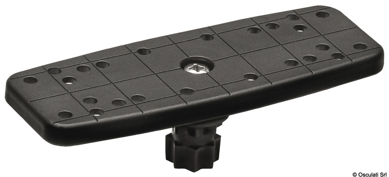Predisposti per accettare strumenti specifici Garmin o staffe di tutte le altre marche.• Giunto frizionato a 360°.• Regolabile per adattarsi a posizioni di montaggio complesse.• Rimozione senza attrezzi.