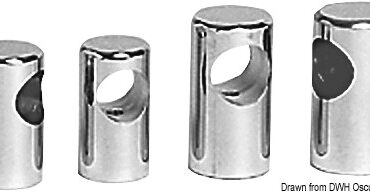 Handrail central AISI316 25 mm