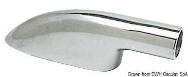 In ottone cromato. Hanno una linea moderna e funzionale.