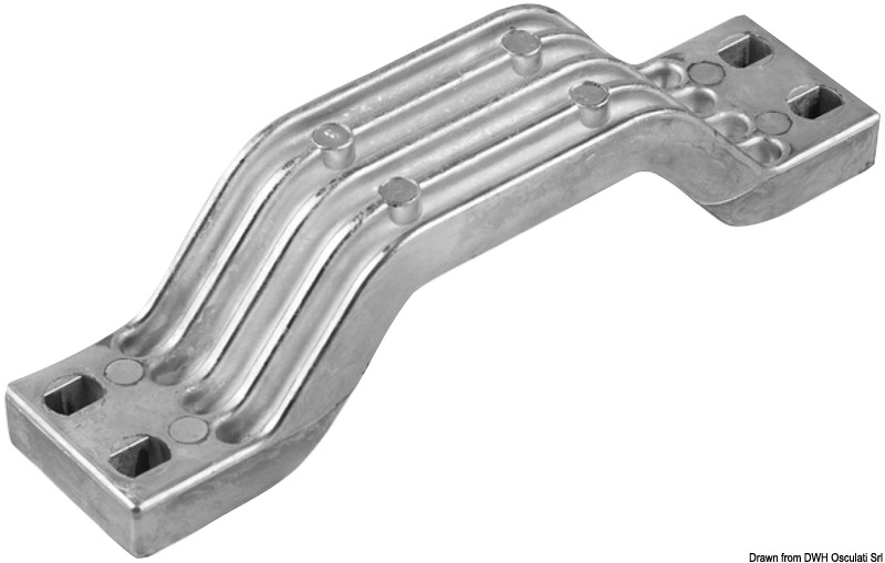 Aluminium anode for Yamaha 100/300 HP