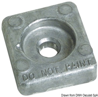 Magnesium anode for Honda 8/10 HP