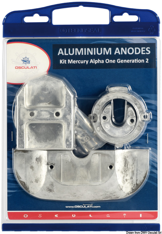 Anode kit Alpha I zinc