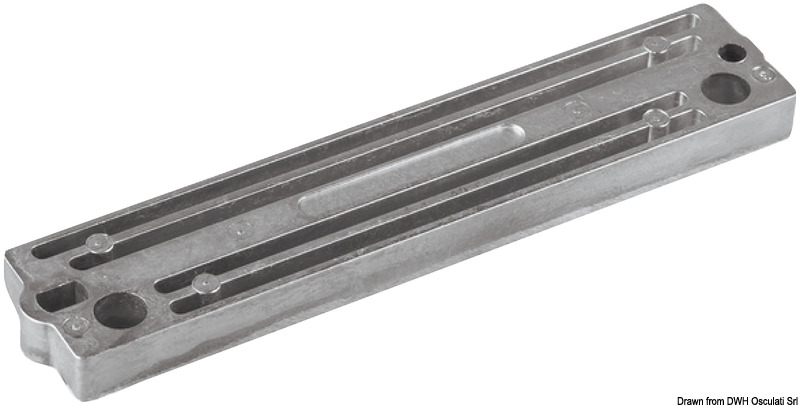 Zinc rod anode 40/70 HP 4-stroke