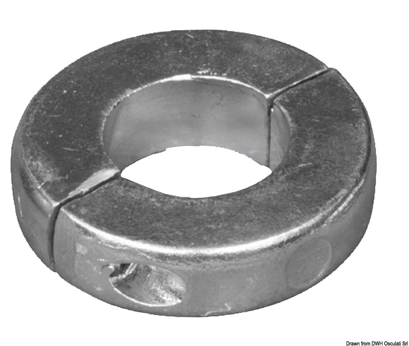 Zinc extra low olive anode 30 mm