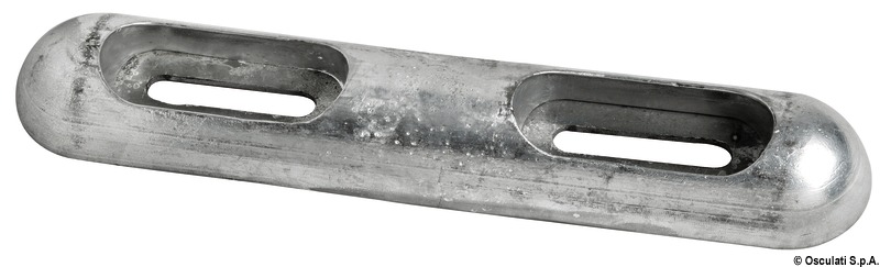 Zinc anode for bolt mounting 320x65 mm