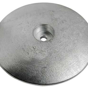 Aluminium rose anode bolt mounting Ø 125 mm 390 g