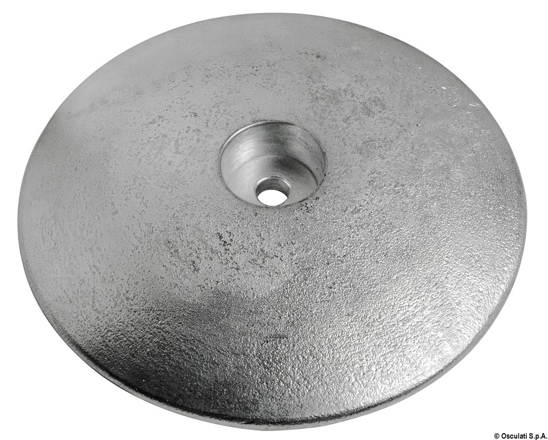 Aluminium rose anode bolt mounting Ø 140 mm 570 g